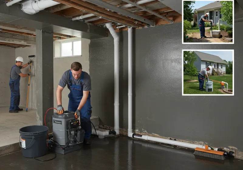 Basement Waterproofing and Flood Prevention process in Dallas, NC